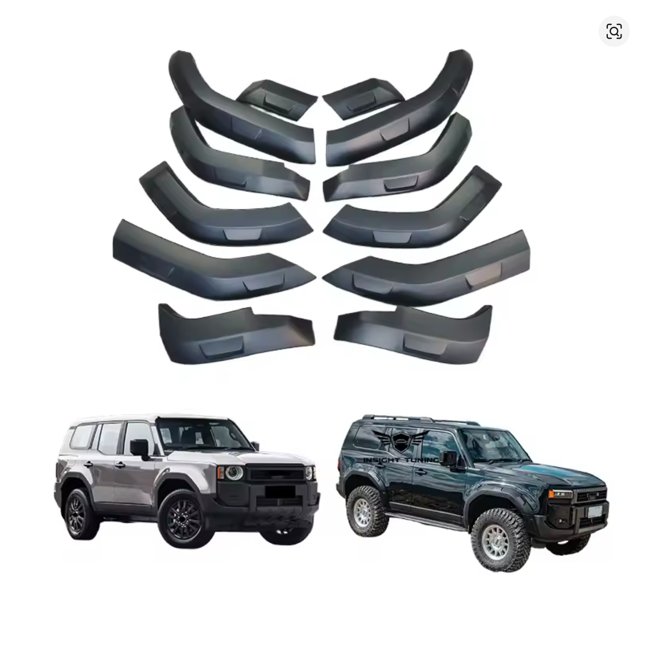 Fender Flare Kit for 2024+ Toyota Land Cruiser 250 Prado