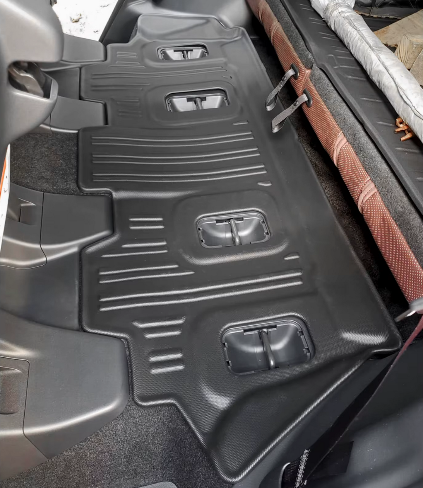 Protective Mat Cargo Liner Trunk Pad 5 Seats (NA Version) for 2024+ Toyota Land Cruiser 250 Prado