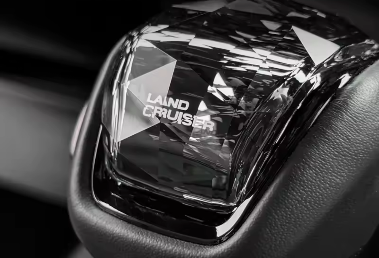 Crystal shift lever for 2024+ Toyota Land Cruiser 250 Prado