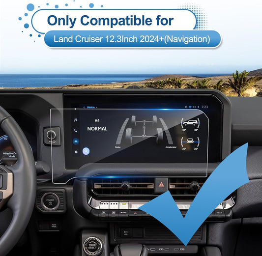 Screen Protector for Toyota Land Cruiser 12.3-inch for 2024+ Toyota Land Cruiser 250 Prado Land Cruiser