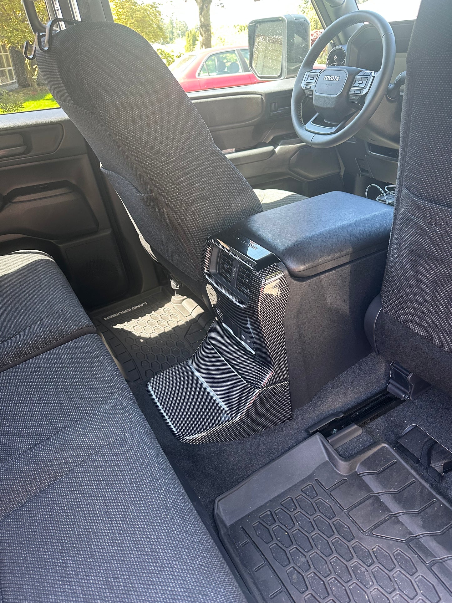 Rear Center Console Protection for 2024+ Toyota Land Cruiser 250 Prado