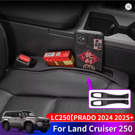 Front Seat Gap Filler Storage for 2024+ Toyota Land Cruiser 250 Prado