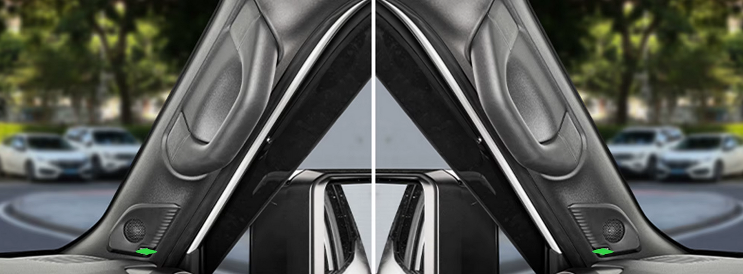 JBL Mid-high Speakers in Front Handle Area for for 2024+ Toyota Land Cruiser 250 Prado