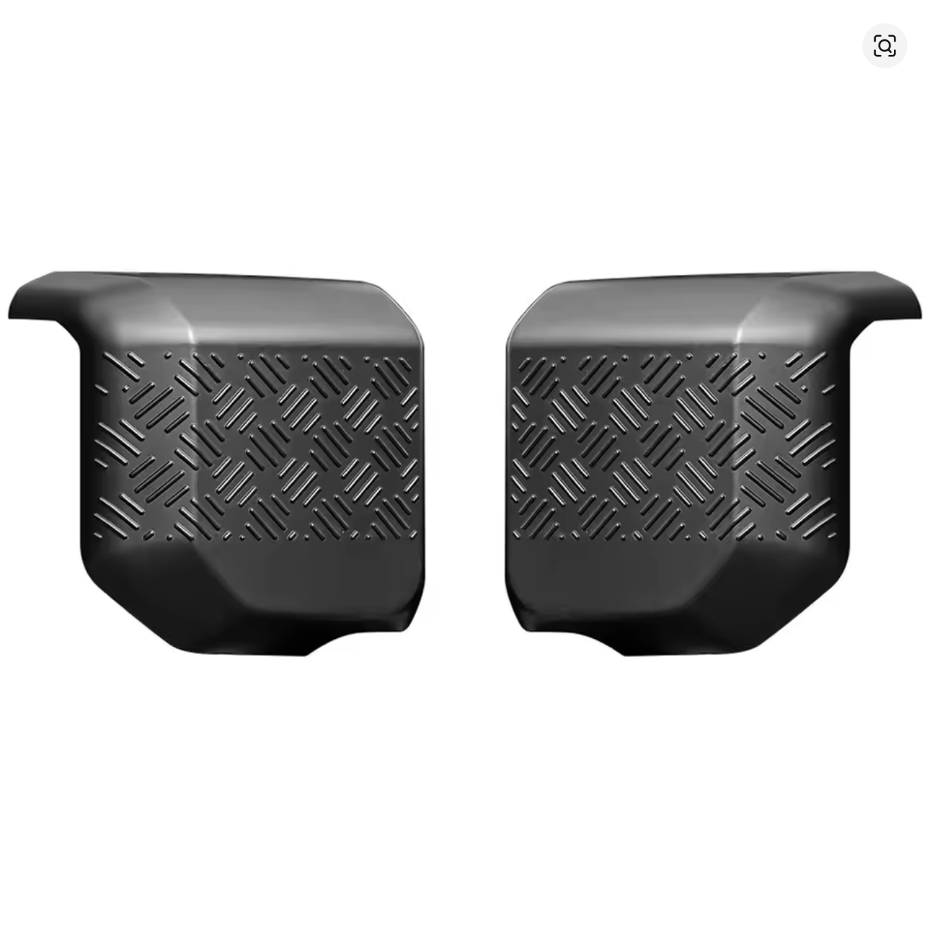 Matte Black Rear View Side Anti Scratch Mirror Cover Trim for 2024+ Toyota Land Cruiser 250 Prado